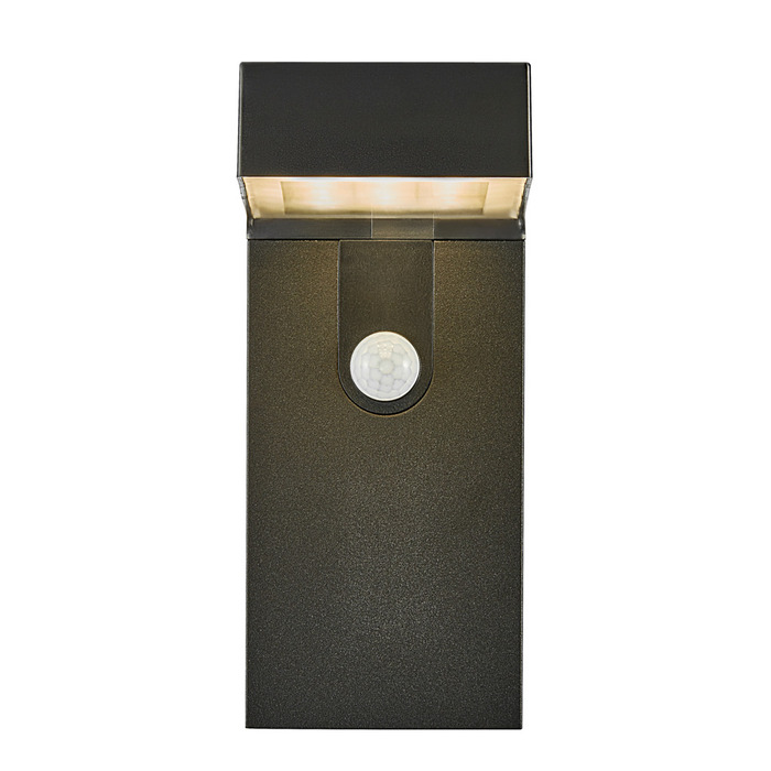 Vägglampa Mille LED Solcell Svart Nordlux